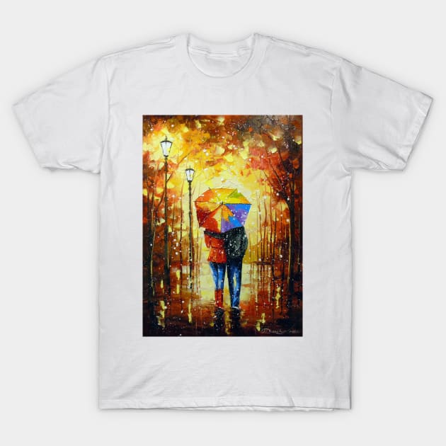 A bright walk for tw T-Shirt by OLHADARCHUKART